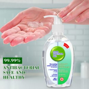 200ml 50ml Anti Bacterial Hand Sanitizer Disinfection Alcohol Hand Wash Gel Quick Dry Handgel 75% Ethanol Kids Adult Home Phone