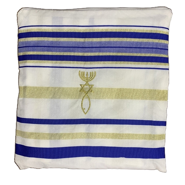 Bethlehem Gifts HolyLand Market Mens Messianic Shawl Tallit The Messiah Tallit
