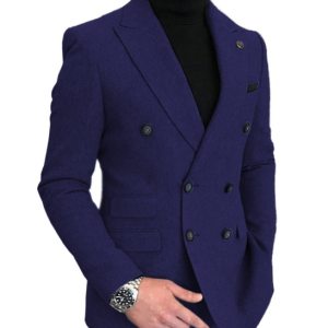 Formal New Burgundy Red Grey Lapel Tux Men Slim Fit Formal Suits Coat Jacket Custom Made For Wendding Party Woolen cloth