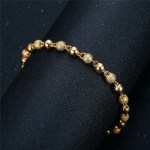 Punk Women's Chain Bracelet Wholesale Braslet 18cm Gold Color Beads Bracelets for Women Vintage Wristband Jewelry Gift 2025