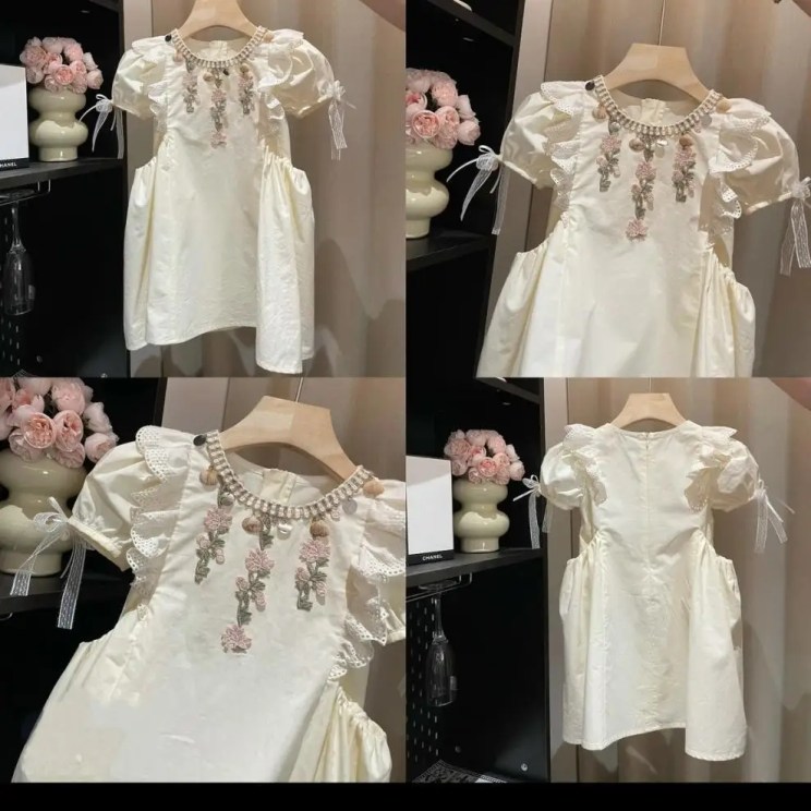 Girls Casual Dresses Summer Skirts for Girls The New Children's Dress Is Fashionable Flower Girl Dresses Kids Clothes